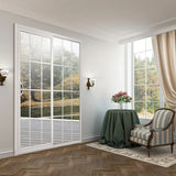 LEDOW Vinyl P108 Sliding Doors for Villas, Apartments & Commercial Buildings | Energy Efficient B2B