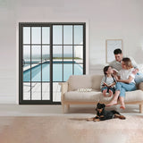 LEDOW Vinyl P108 Sliding Doors for Villas, Patios & Multi-Family Residential Projects in North America
