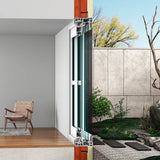 LEDOW Vinyl P108 Sliding Doors for Villas, Apartments & Commercial Buildings | Energy Efficient B2B