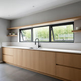 LEDOW X76 Villa Aluminum Awning Windows for Luxury Homes & Residential Projects in North America