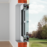 LEDOW P85 Vinyl Crank-Out Casement Windows for Homes & Commercial Buildings, Energy-Efficient USA Market