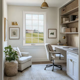 LEDOW P85 Vinyl Crank-Out Casement Windows for Homes & Commercial Buildings, Energy-Efficient USA Market