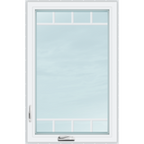 LEDOW P85 Vinyl Crank-Out Casement Windows for Homes & Commercial Buildings, Energy-Efficient USA Market