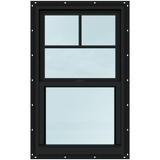 LEDOW P80 Vinyl Single Hung Windows | Energy-Efficient for Residential & Commercial Builds