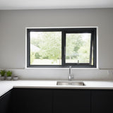 LEDOW X76 Villa Aluminum Awning Windows for Luxury Homes & Residential Projects in North America