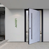 LEDOW Aluminum Pivot Entry Door for Luxury Villas, Commercial Buildings & Modern Residences