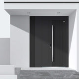 LEDOW Aluminum Entry Door for Residential & Commercial Buildings | Secure, Durable Front Entrance System