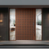 LEDOW Aluminum Entry Door for Residential & Commercial Buildings | Secure, Durable Front Entrance System
