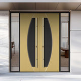 LEDOW Aluminum Entry Door for Residential & Commercial Buildings | Secure, Durable Front Entrance System