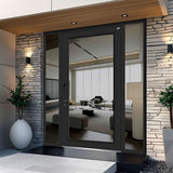 LEDOW Aluminum Entry Door for Residential & Commercial Buildings | Secure, Durable Front Entrance System