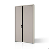 LEDOW Aluminum Entry Door for Residential & Commercial Buildings | Secure, Durable Front Entrance System