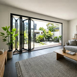 LEDOW G88 Aluminum Bi-Fold Door for Luxury Homes & Commercial Projects | Wide Opening & Energy Efficient