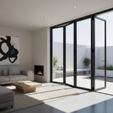 LEDOW G88 Aluminum Bi-Fold Door for Luxury Homes & Commercial Projects | Wide Opening & Energy Efficient