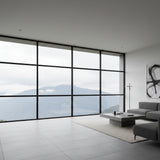 LEDOW S8520 Slimline Fixed Windows for Luxury Villas & Commercial Facades | Large View Glazing
