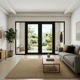 LEDOW C85 Slimline Aluminum Swing Door for Luxury Homes & Commercial Projects in North America