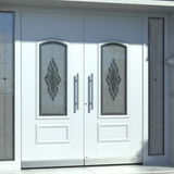 LEDOW Aluminum Entry Door for Residential & Commercial Buildings | Durable, Secure Front Entry Solution