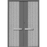 LEDOW Aluminum Entry Door for Residential & Commercial Buildings | Durable, Secure Front Entry Solution