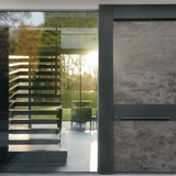 LEDOW Aluminum Entry Door for Residential & Commercial Buildings | Durable, Secure Front Entry Solution