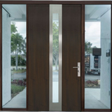 LEDOW Aluminum Entry Door for Residential & Commercial Buildings | Durable, Secure Front Entry Solution