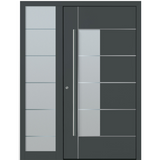 LEDOW Aluminum Entry Door for Residential & Commercial Buildings | Durable, Secure Front Entry Solution