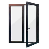 LEDOW C85 Slimline Aluminum Swing Door for Luxury Homes & Commercial Projects in North America