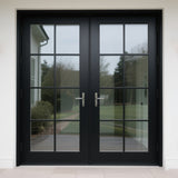 LEDOW C85 Slimline Aluminum Swing Door for Luxury Homes & Commercial Projects in North America