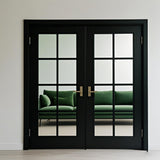 LEDOW C85 Slimline Aluminum Swing Door for Luxury Homes & Commercial Projects in North America