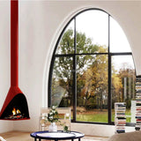 LEDOW S8520 Slimline Fixed Windows for Luxury Villas & Commercial Facades | Large View Glazing