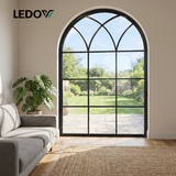 LEDOW S8520 Slimline Fixed Windows for Luxury Villas & Commercial Facades | Large View Glazing