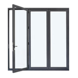 LEDOW G88 Aluminum Bi-Fold Door for Luxury Homes & Commercial Projects | Wide Opening & Energy Efficient