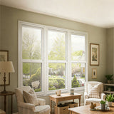 LEDOW P80 Vinyl Single Hung Windows for Residential & Commercial Buildings | USA Canada