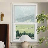 LEDOW P80 Vinyl Single Hung Windows for Residential & Commercial Buildings | USA Canada