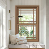 LEDOW P80 Vinyl Single Hung Windows for Residential & Commercial Buildings | USA Canada
