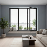 LEDOW S8520 Slimline Aluminum Tilt & Turn Windows for Modern Homes, Hotels & Commercial Projects